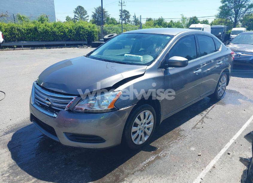 Photo 2 of 2015 Nissan Sentra S (VIN 3N1AB7AP5FY354696)