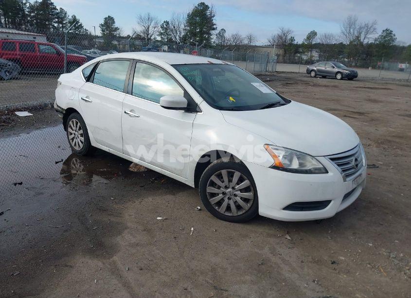 2015 Nissan Sentra S (VIN 3N1AB7AP5FY372650) main photo