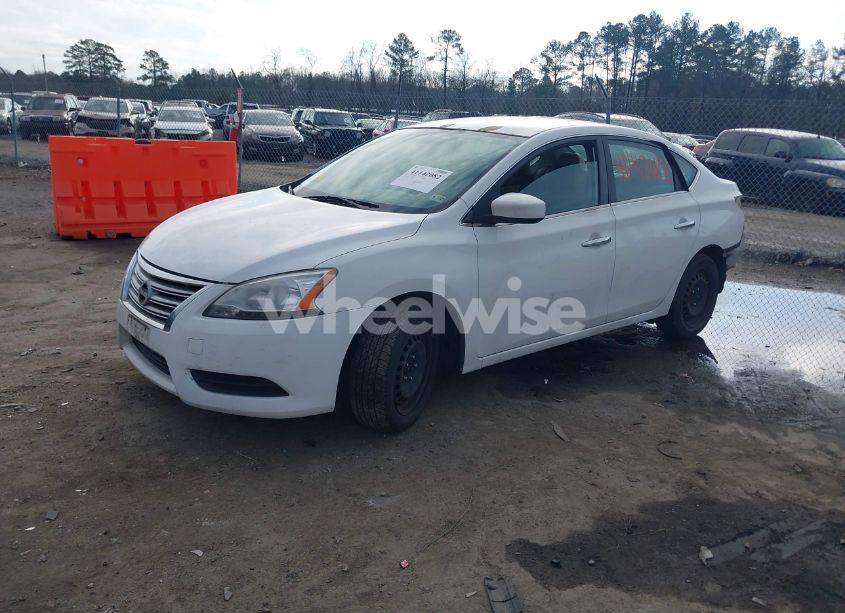 Photo 2 of 2015 Nissan Sentra S (VIN 3N1AB7AP5FY372650)