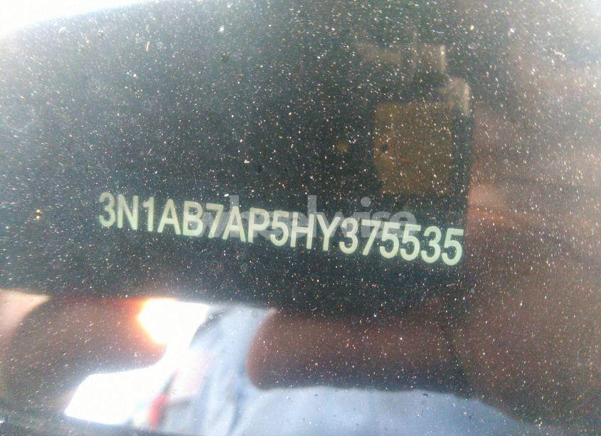 Photo 9 of 2017 Nissan Sentra SV (VIN 3N1AB7AP5HY375535)