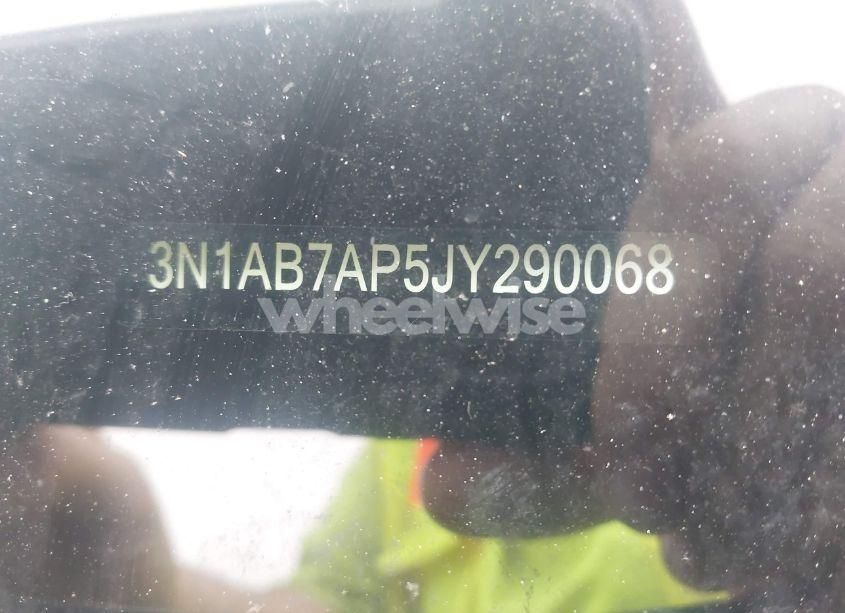 Photo 12 of 2018 Nissan Sentra SV (VIN 3N1AB7AP5JY290068)