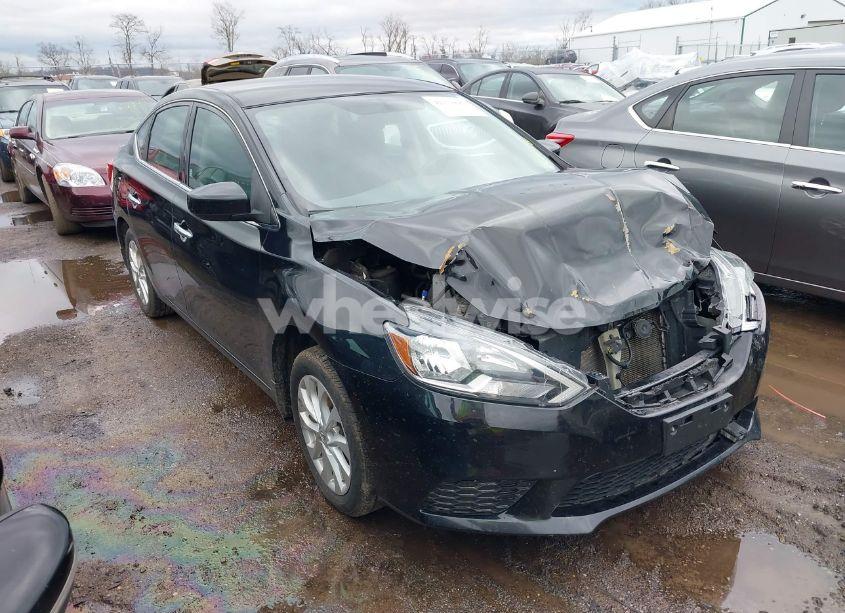 2019 Nissan Sentra SV (VIN 3N1AB7AP5KL606065) main photo