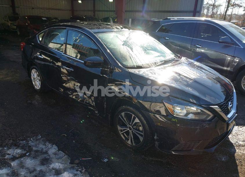 2019 Nissan Sentra SV (VIN 3N1AB7AP5KL608267) main photo