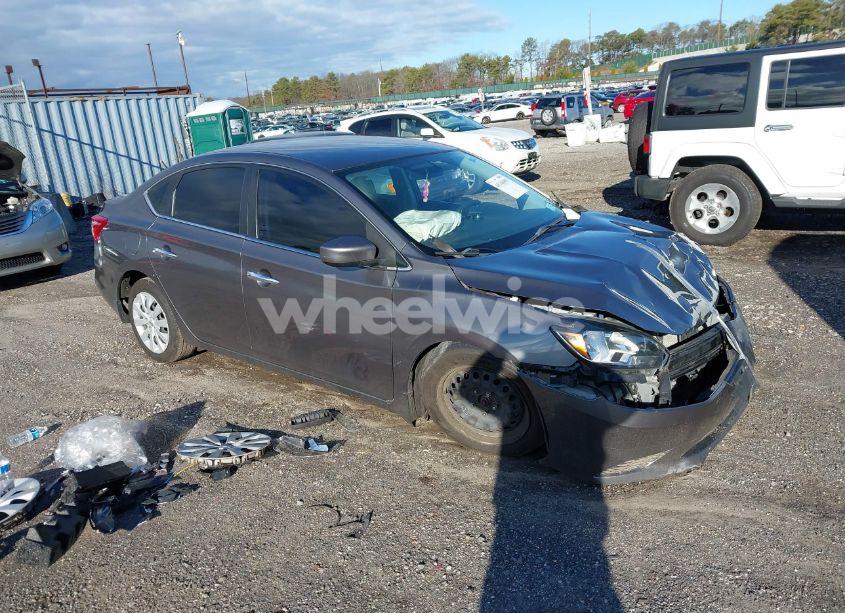 2019 Nissan Sentra S (VIN 3N1AB7AP5KY202279) main photo