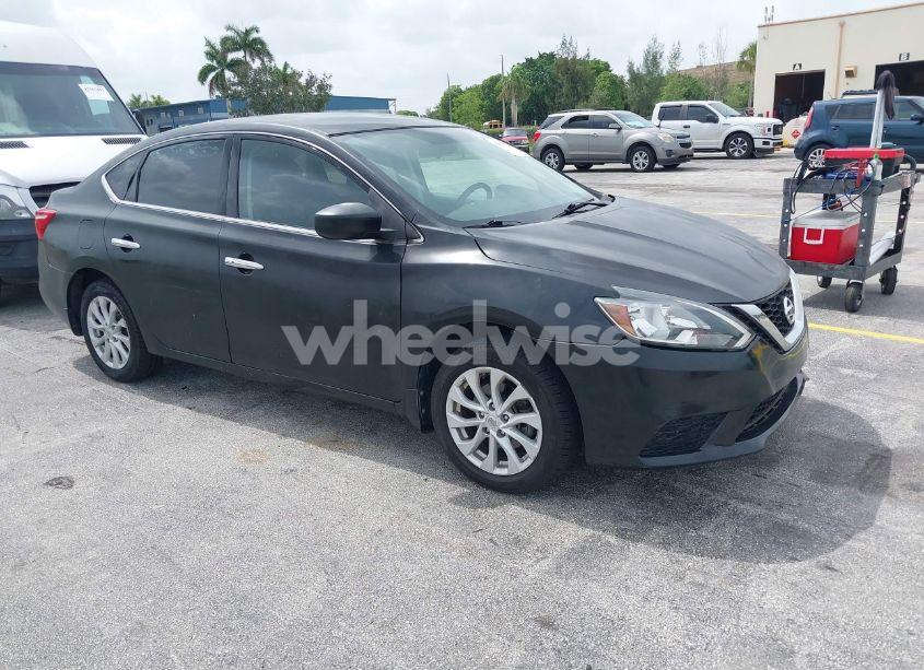 2019 Nissan Sentra SV (VIN 3N1AB7AP5KY424191) main photo