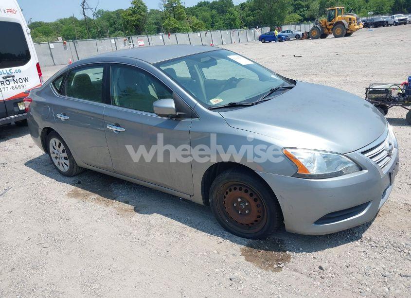 2013 Nissan Sentra S (VIN 3N1AB7AP6DL669145) main photo