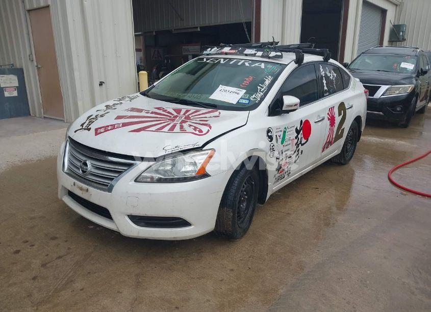 Photo 2 of 2013 Nissan Sentra SV (VIN 3N1AB7AP6DL734284)