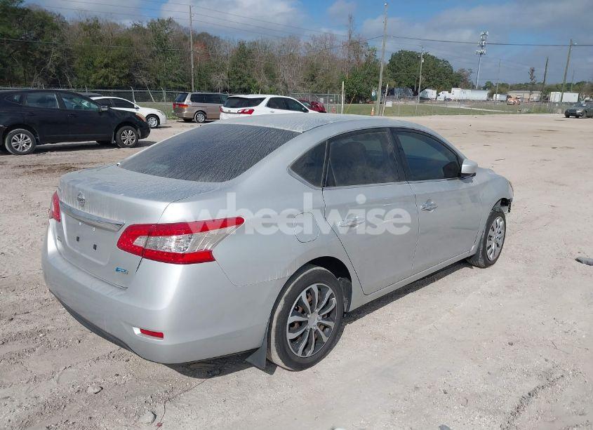 Photo 4 of 2014 Nissan Sentra S (VIN 3N1AB7AP6EL619251)