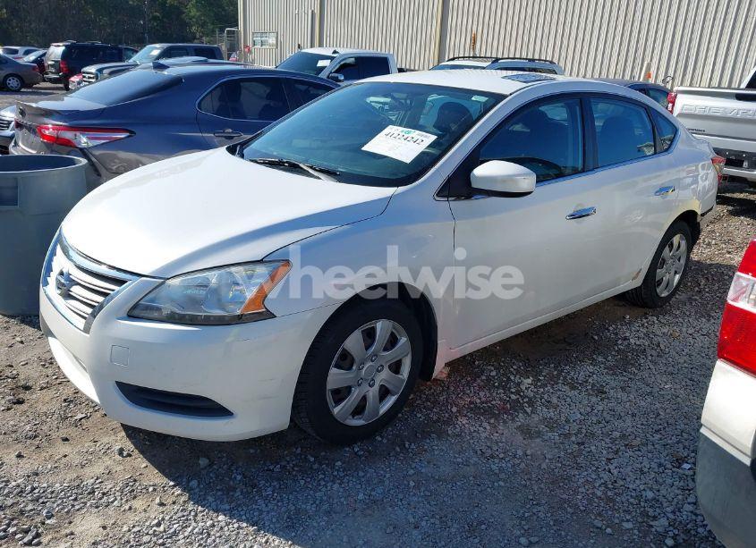 Photo 2 of 2014 Nissan Sentra FE+ S/FE+ SV/S/SL/SR/SV (VIN 3N1AB7AP6EL650077)