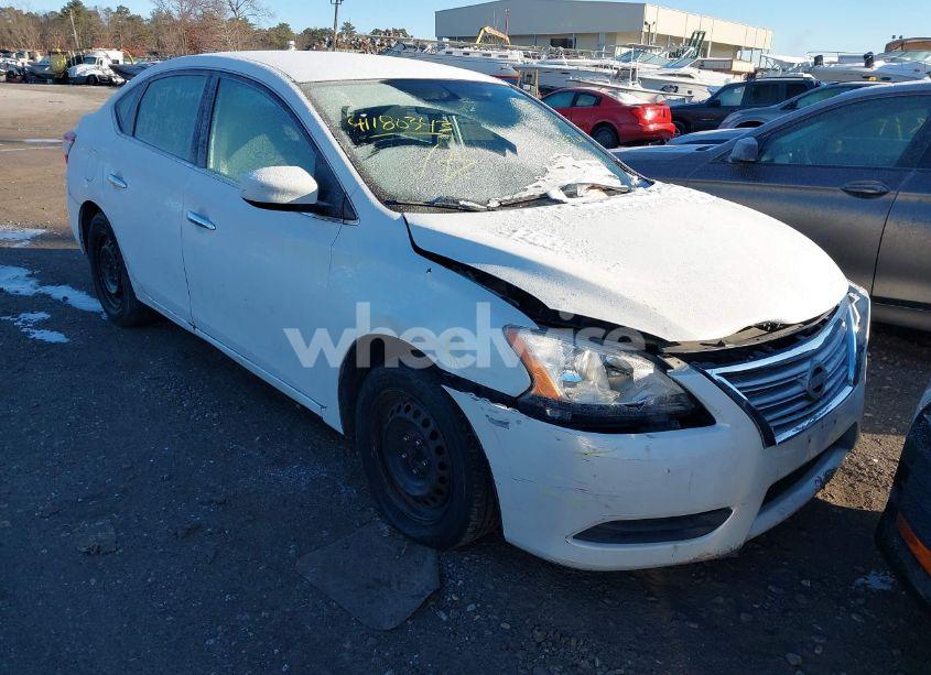 2014 Nissan Sentra FE+ S/FE+ SV/S/SL/SR/SV (VIN 3N1AB7AP6EL693186) main photo