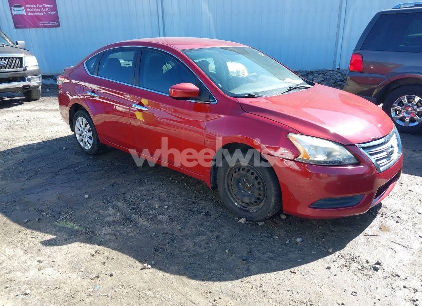 2014 Nissan Sentra S (VIN 3N1AB7AP6EL694676) main photo
