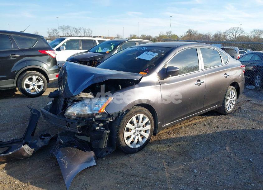 Photo 2 of 2014 Nissan Sentra S (VIN 3N1AB7AP6EY222335)