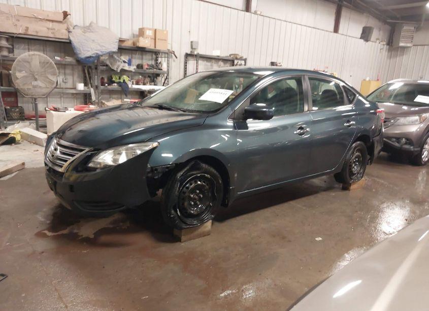 Photo 2 of 2014 Nissan Sentra FE+ S/FE+ SV/S/SL/SR/SV (VIN 3N1AB7AP6EY235828)