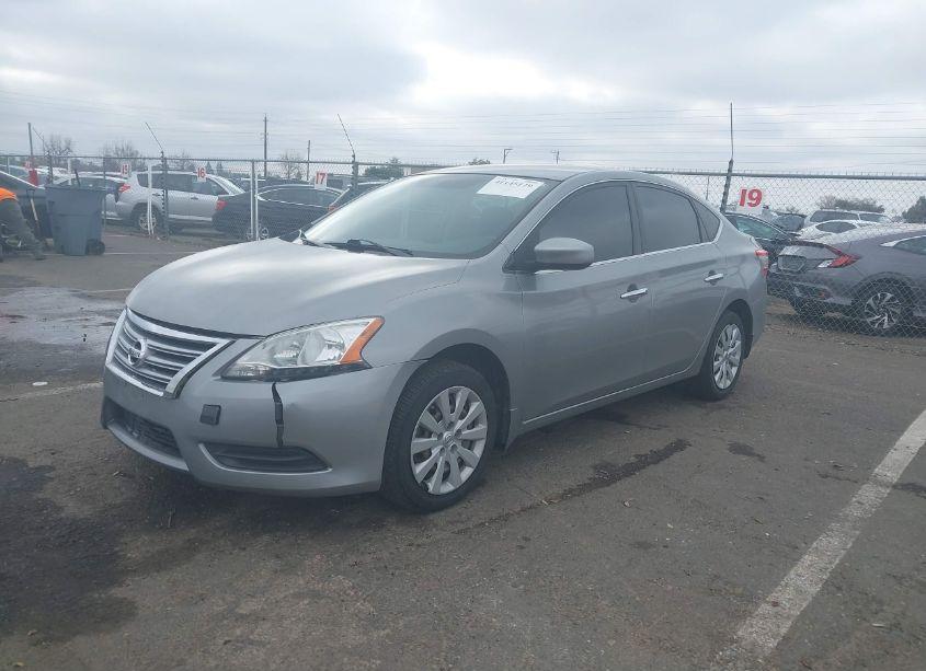 Photo 2 of 2014 Nissan Sentra FE+ S/FE+ SV/S/SL/SR/SV (VIN 3N1AB7AP6EY240317)