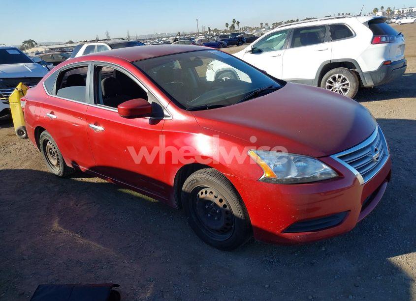 2014 Nissan Sentra SV (VIN 3N1AB7AP6EY242598) main photo