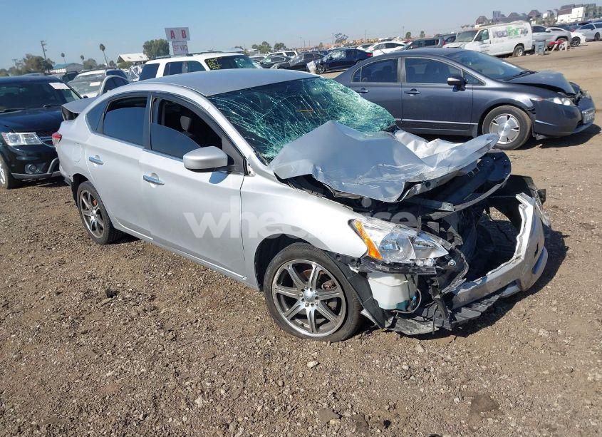 2014 Nissan Sentra S (VIN 3N1AB7AP6EY281451) main photo