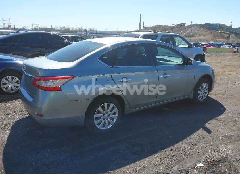 Photo 4 of 2014 Nissan Sentra S (VIN 3N1AB7AP6EY302363)