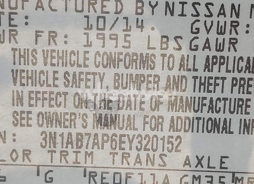 Photo 9 of 2014 Nissan Sentra S (VIN 3N1AB7AP6EY320152)