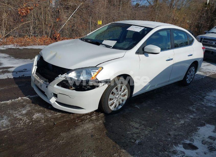 Photo 2 of 2015 Nissan Sentra FE+ S/S/SL/SR/SV (VIN 3N1AB7AP6FL633944)