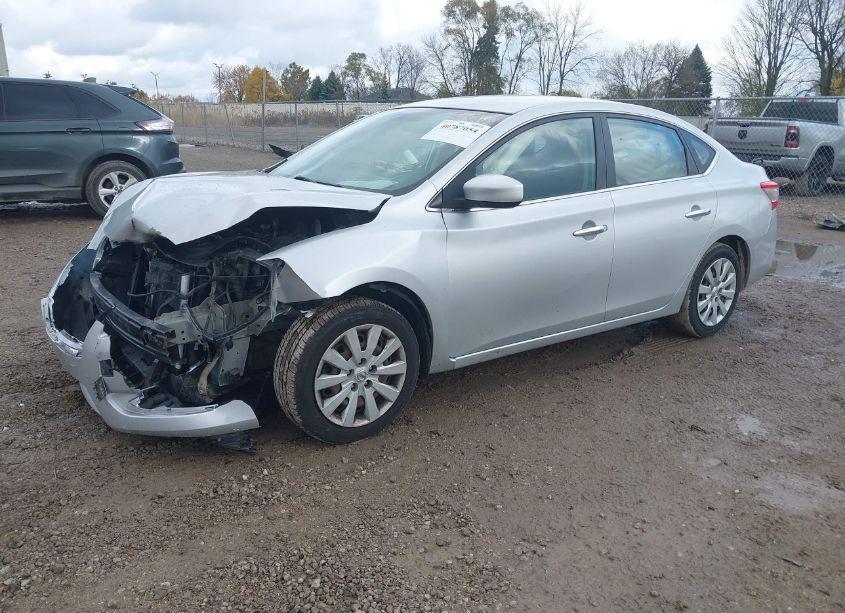 Photo 2 of 2015 Nissan Sentra FE+ S/S/SL/SR/SV (VIN 3N1AB7AP6FL642160)