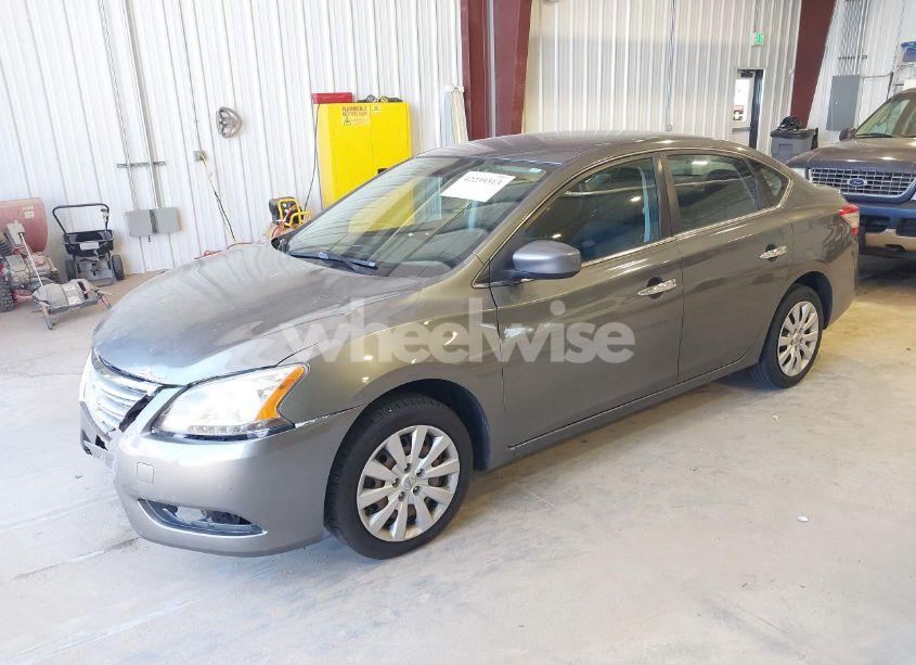 Photo 2 of 2015 Nissan Sentra FE+ S/S/SL/SR/SV (VIN 3N1AB7AP6FL654549)