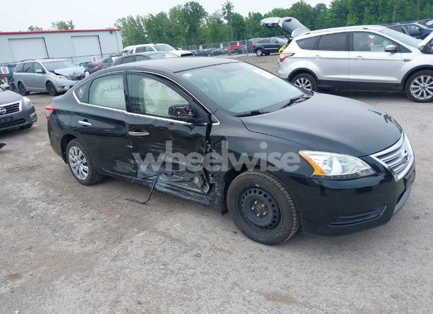 2015 Nissan Sentra SV (VIN 3N1AB7AP6FL657953) main photo