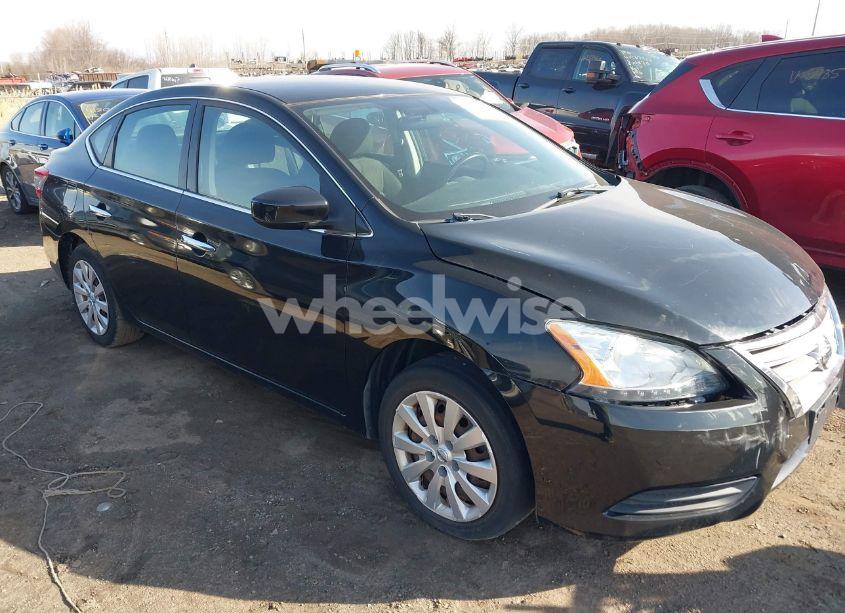 2015 Nissan Sentra SV (VIN 3N1AB7AP6FL677197) main photo