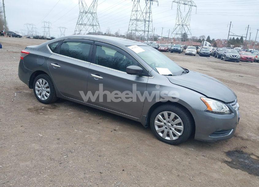 2015 Nissan Sentra SV (VIN 3N1AB7AP6FY260360) main photo