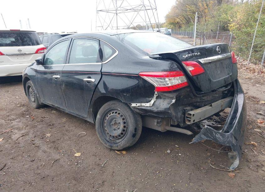 Photo 3 of 2015 Nissan Sentra S (VIN 3N1AB7AP6FY267633)