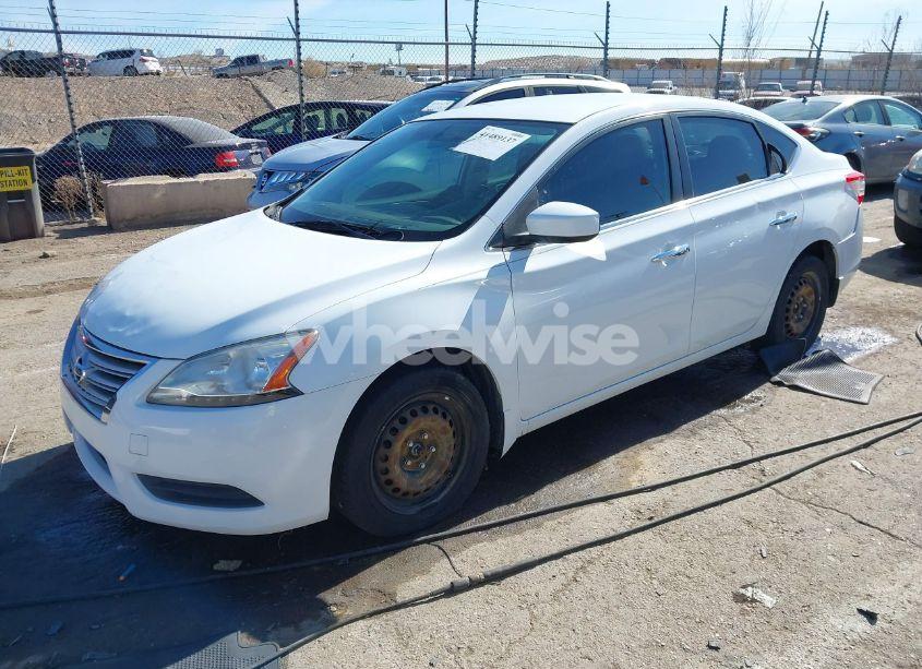 Photo 2 of 2015 Nissan Sentra S (VIN 3N1AB7AP6FY302333)