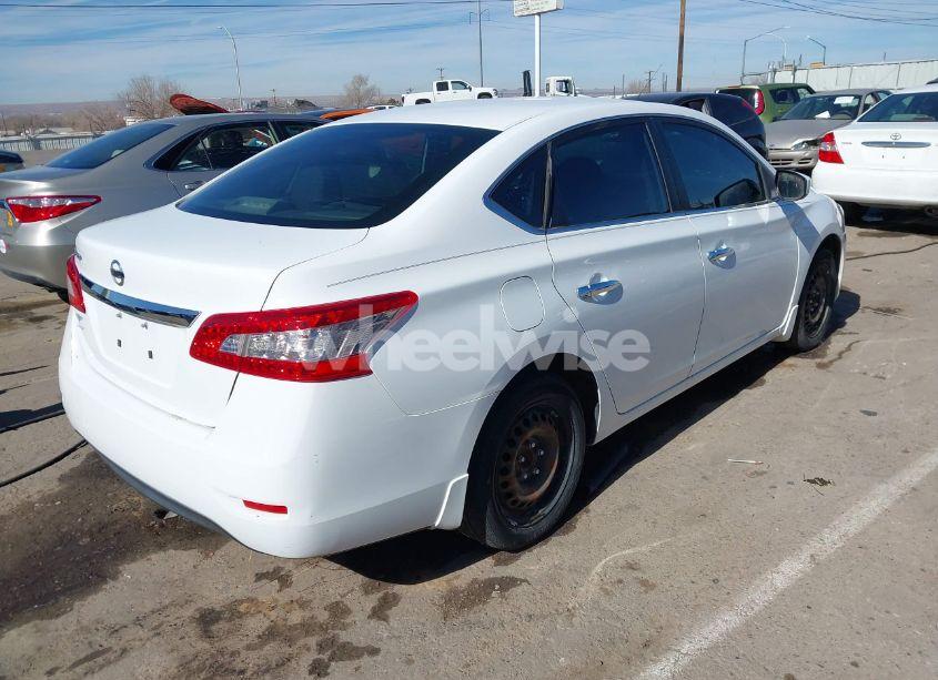 Photo 4 of 2015 Nissan Sentra S (VIN 3N1AB7AP6FY302333)