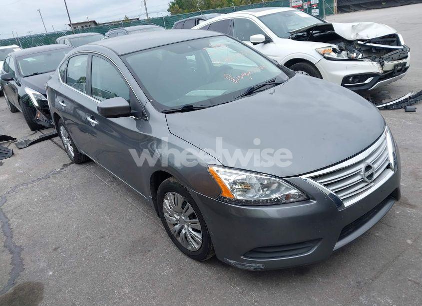 2015 Nissan Sentra S (VIN 3N1AB7AP6FY306821) main photo