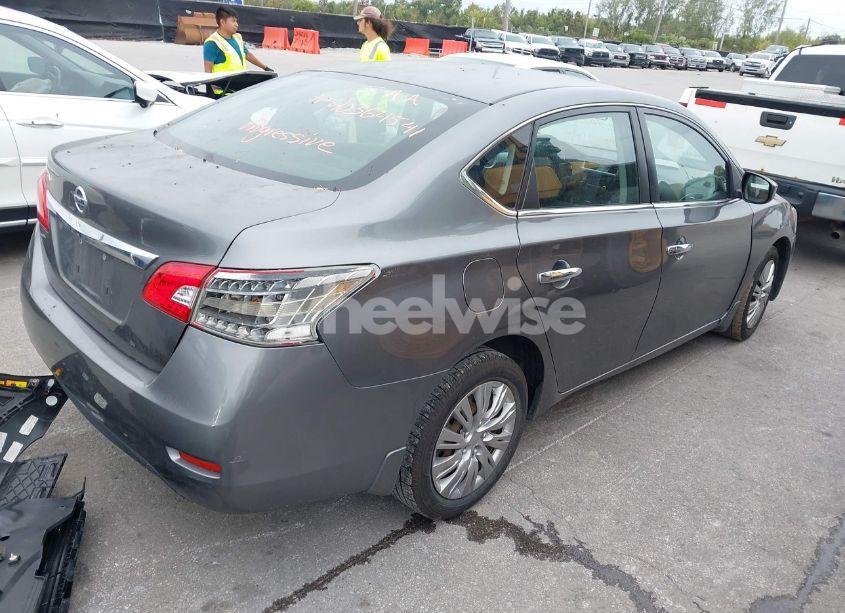 Photo 4 of 2015 Nissan Sentra S (VIN 3N1AB7AP6FY306821)