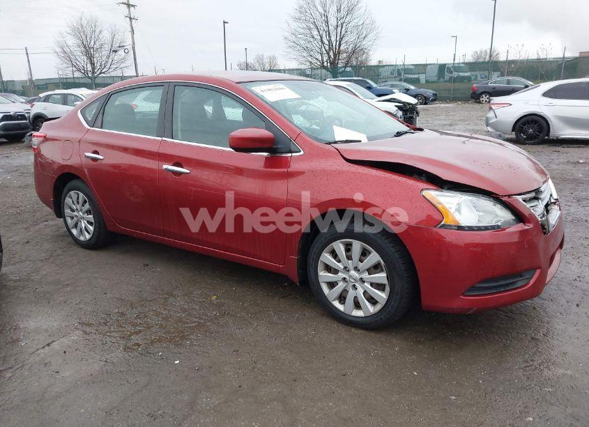 2015 Nissan Sentra FE+ S/S/SL/SR/SV (VIN 3N1AB7AP6FY320508) main photo