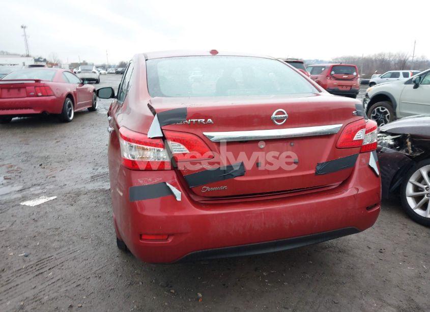 Photo 13 of 2015 Nissan Sentra FE+ S/S/SL/SR/SV (VIN 3N1AB7AP6FY320508)