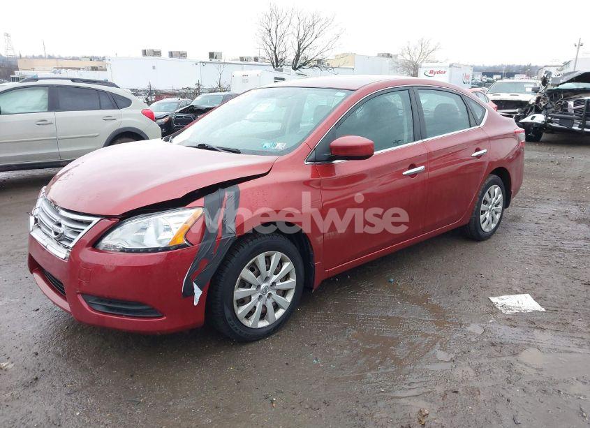 Photo 2 of 2015 Nissan Sentra FE+ S/S/SL/SR/SV (VIN 3N1AB7AP6FY320508)