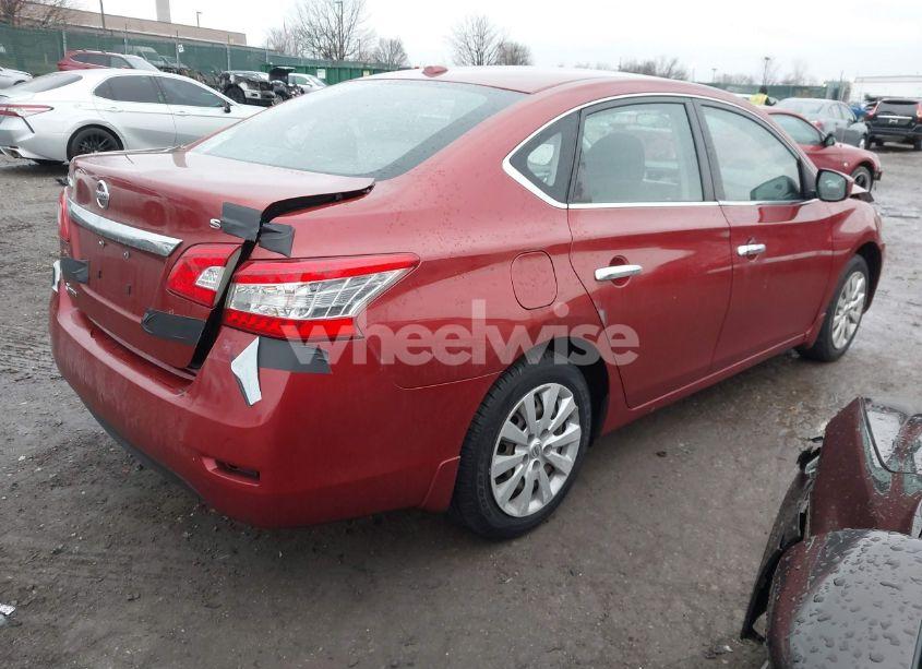 Photo 4 of 2015 Nissan Sentra FE+ S/S/SL/SR/SV (VIN 3N1AB7AP6FY320508)