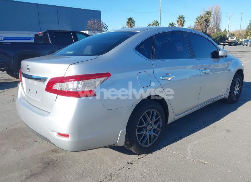 Photo 4 of 2015 Nissan Sentra S (VIN 3N1AB7AP6FY329726)