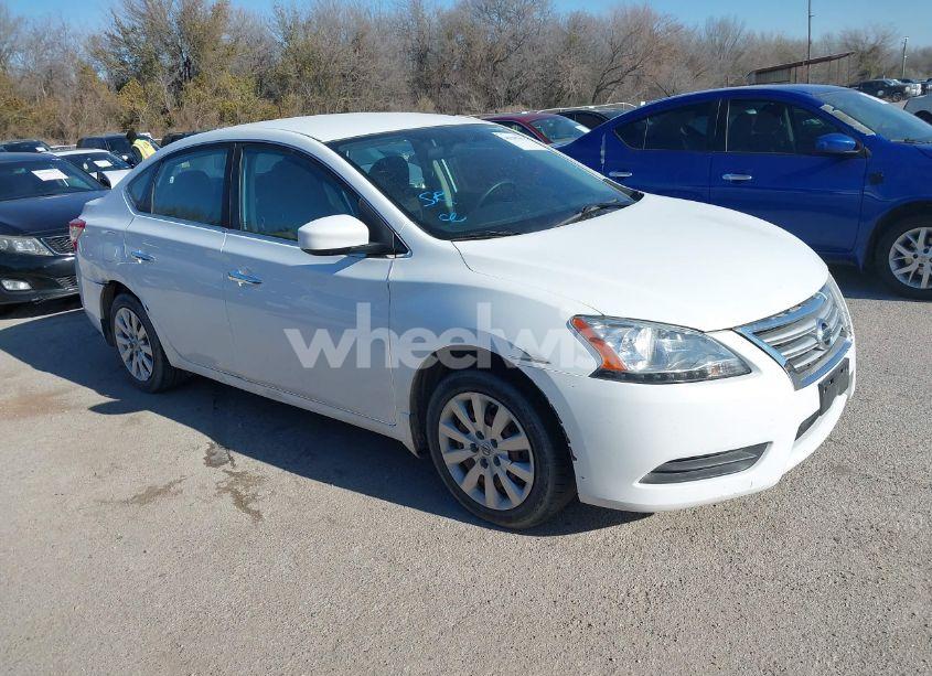 2015 Nissan Sentra S (VIN 3N1AB7AP6FY349264) main photo