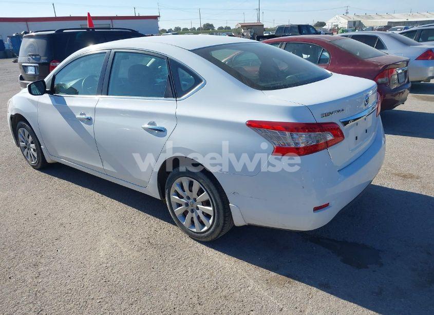 Photo 3 of 2015 Nissan Sentra S (VIN 3N1AB7AP6FY349264)