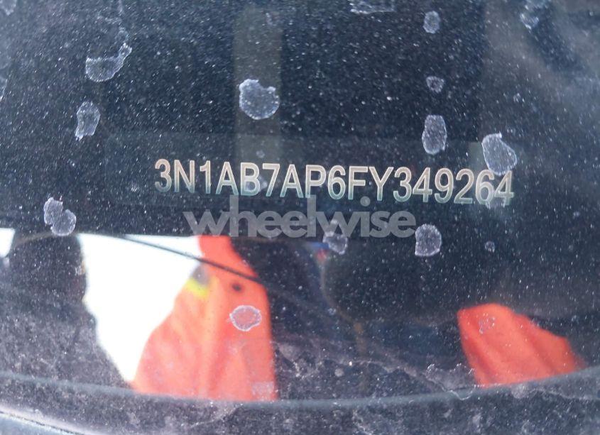 Photo 9 of 2015 Nissan Sentra S (VIN 3N1AB7AP6FY349264)