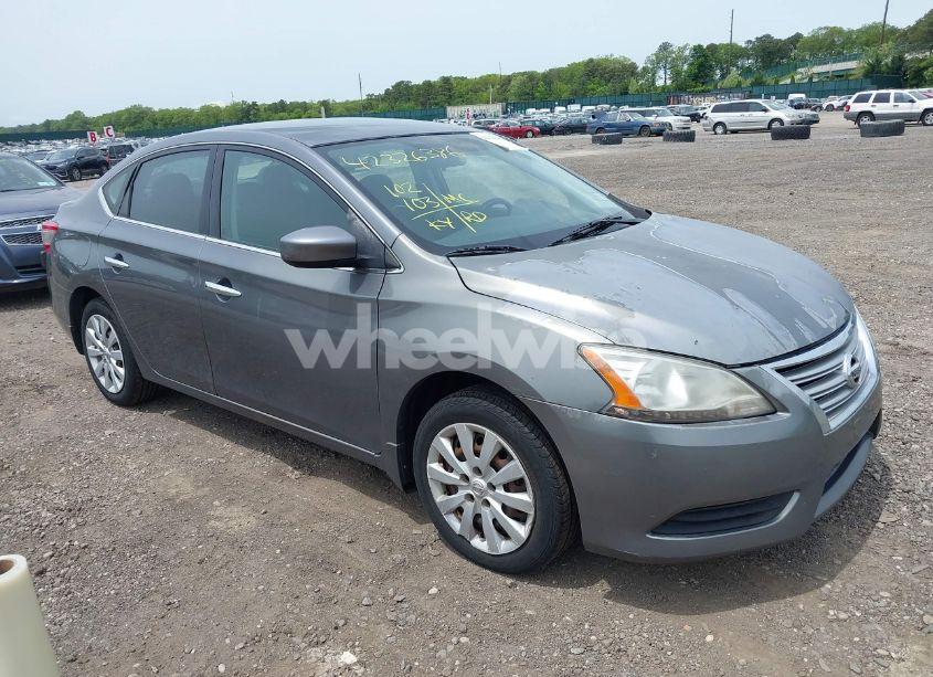 2015 Nissan Sentra S (VIN 3N1AB7AP6FY375525) main photo