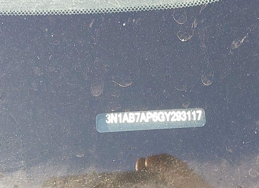 Photo 9 of 2016 Nissan Sentra FE+ S/S/SL/SR/SV (VIN 3N1AB7AP6GY293117)