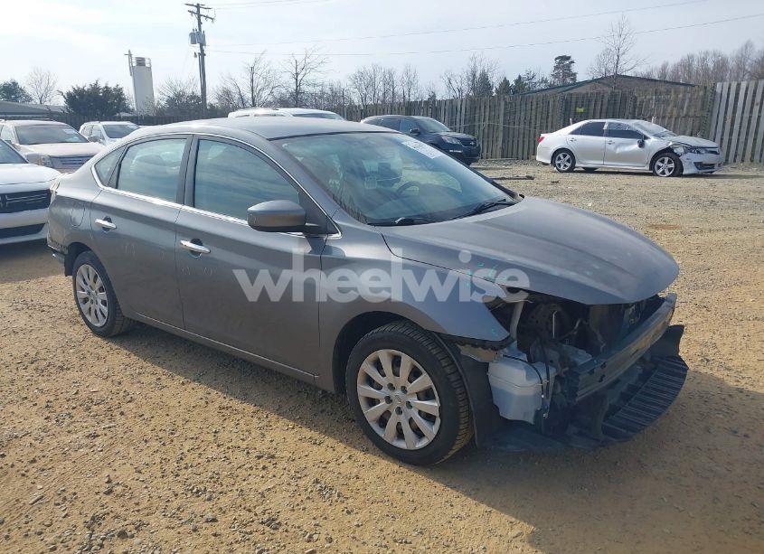 2017 Nissan Sentra SV (VIN 3N1AB7AP6HL697582) main photo