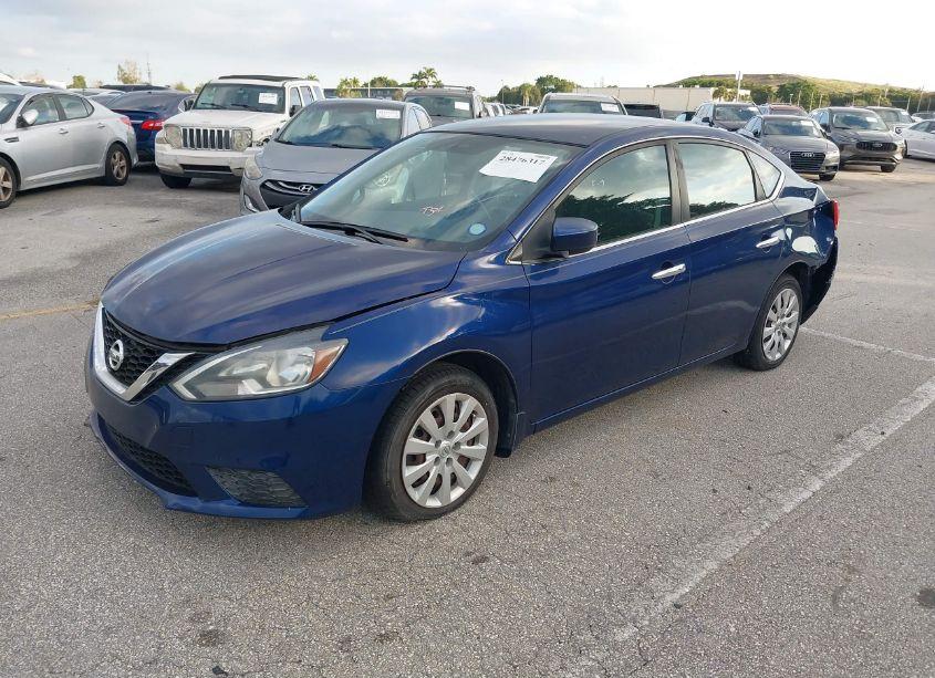 Photo 2 of 2017 Nissan Sentra SV (VIN 3N1AB7AP6HL710587)