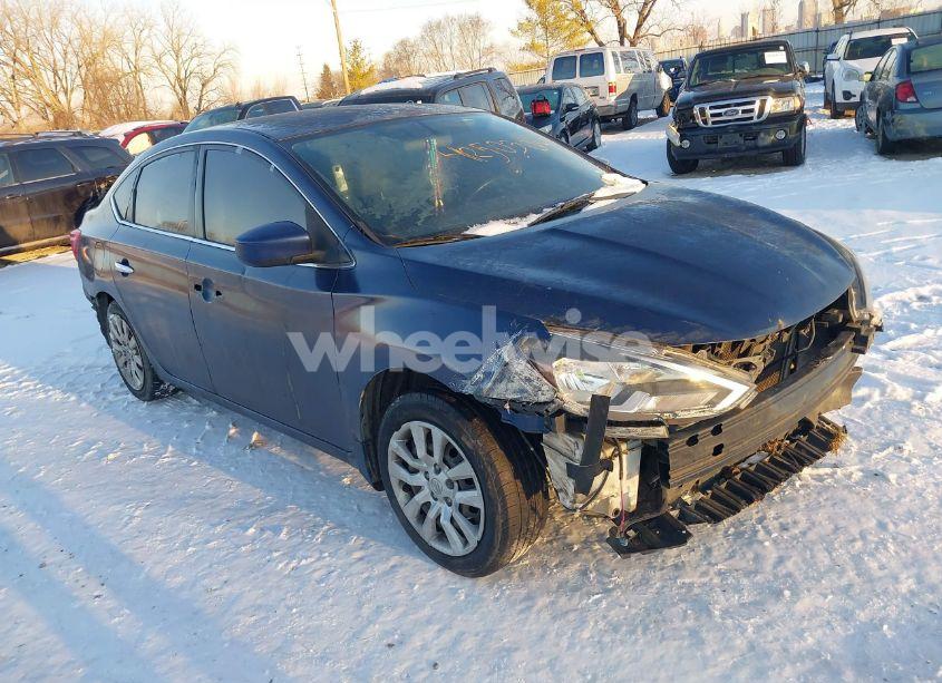 2017 Nissan Sentra SV (VIN 3N1AB7AP6HY233260) main photo