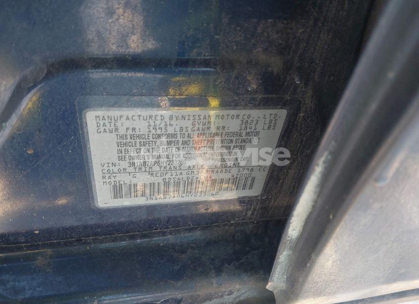 Photo 9 of 2017 Nissan Sentra SV (VIN 3N1AB7AP6HY233260)