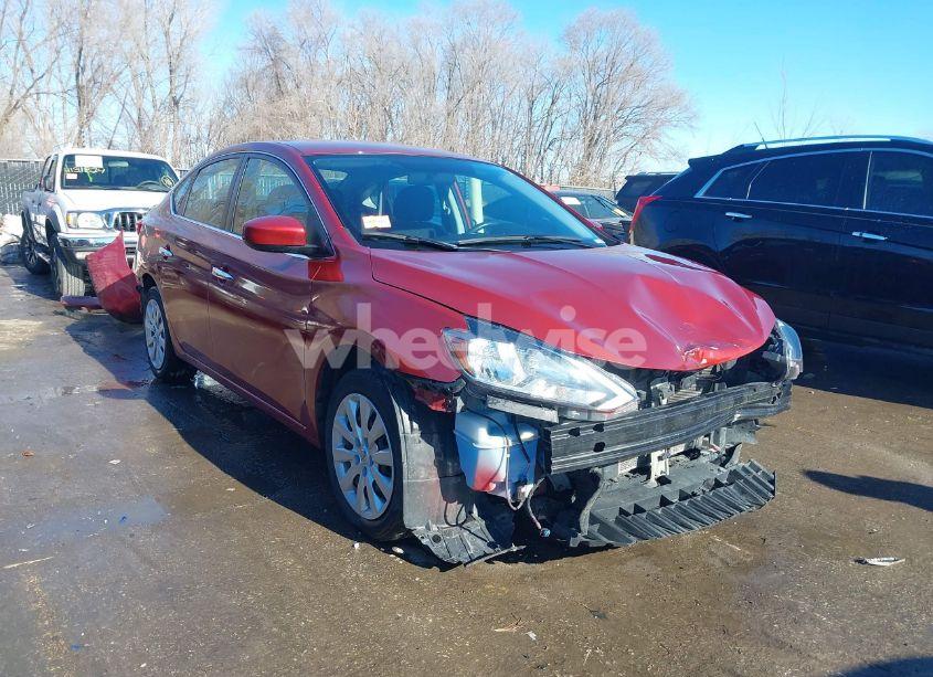 2017 Nissan Sentra SV (VIN 3N1AB7AP6HY234408) main photo