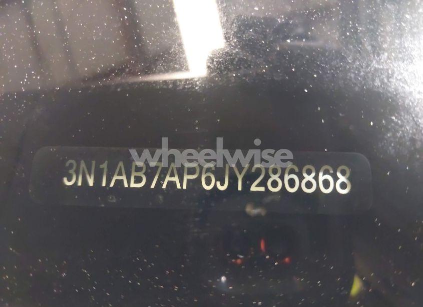 Photo 18 of 2018 Nissan Sentra S (VIN 3N1AB7AP6JY286868)
