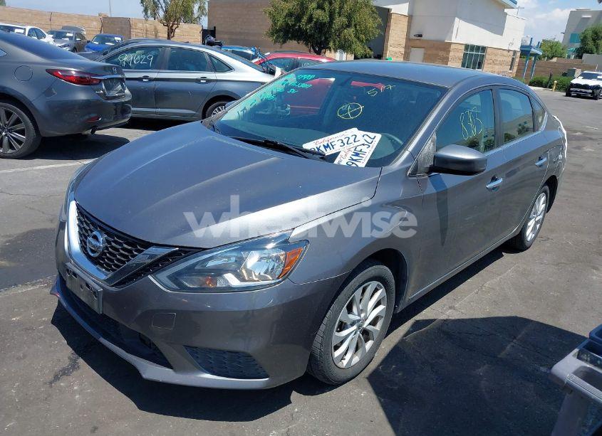 Photo 2 of 2019 Nissan Sentra SV (VIN 3N1AB7AP6KL612618)